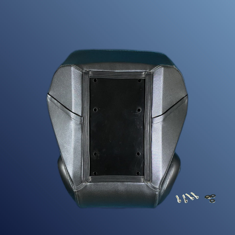 Ergonómikus, összecsukható ülés, fekete-piros