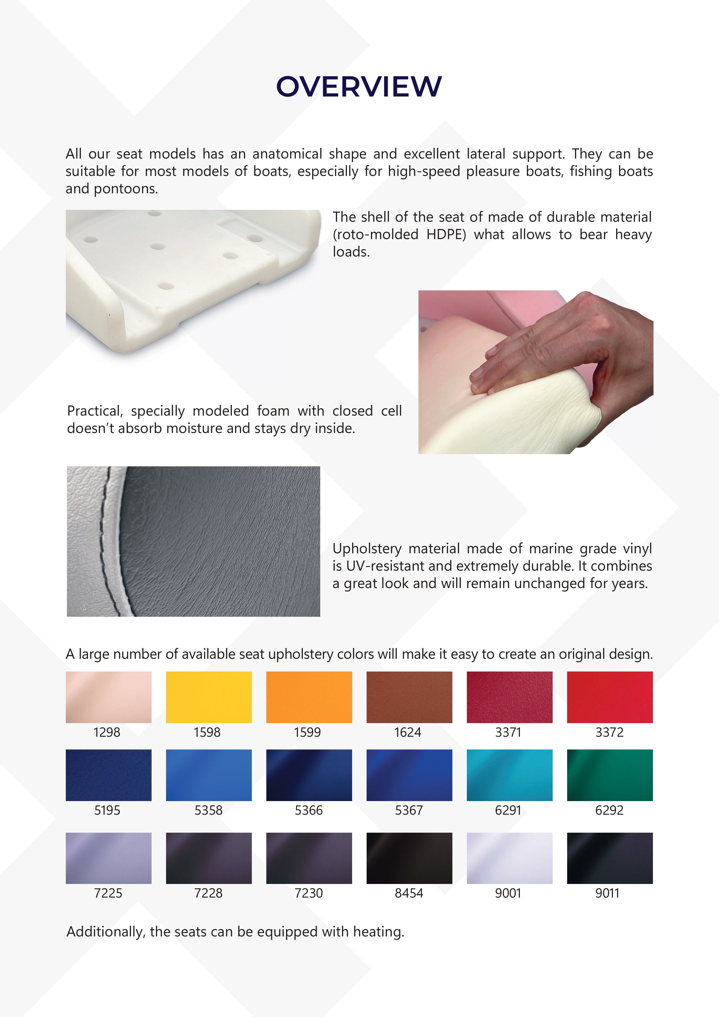 Captain's Flip-up Bolster Seat Gray