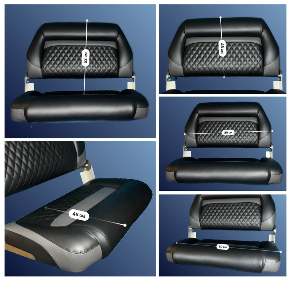 Ülés 2 személyes, lehajtható, rendkívül kényelmes